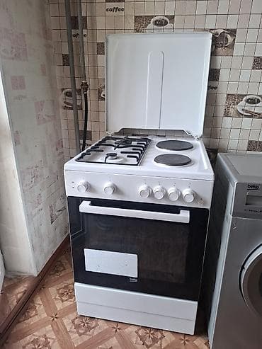 pro mozer: Комбинированная плита, Beko, Б/у, Напольная, Механическая — 2
