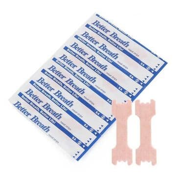 пластырь: Пластырь от зрапа. Назальные полоски Better Breath против храпа (66 мм — 2