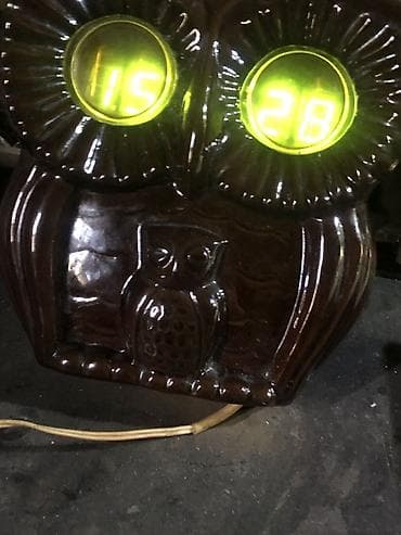 экран на батареи: Сувенирные электронные часы «Сова» в керамическом корпусе. - Корпус — 1