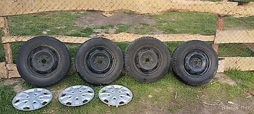 асфальт рез: Колеса в сборе 185 / 70 / R 14, Зима, Комплект, Железные, отверстий - 4 — 2