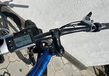 fixed gear: Электровелосипед, Б/у — 4