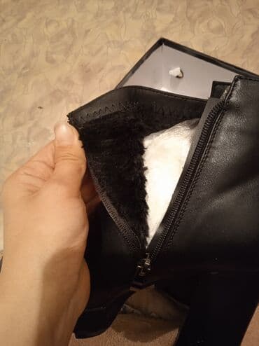 белорусская обувь для проблемных ног бишкек: Сапоги, 35.5, Basconi, Новый, цвет - Черный, Самовывоз — 3