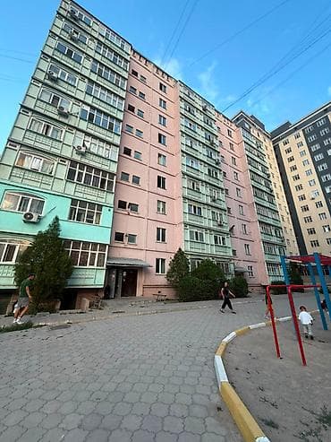 Квартиры: 1 комната, 43 м², 106 серия улучшенная, Джал мкр (в т.ч. Верхний, Нижний, Средний) 106 серия улучшенная, 7 этаж, Свежий ремонт — 2
