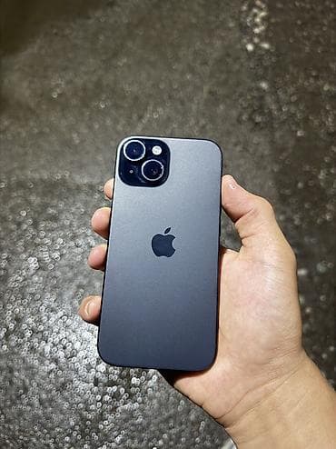 айфон 7 с: IPhone 15, Б/у, 128 ГБ, Черный, Чехол, 86 % — 1
