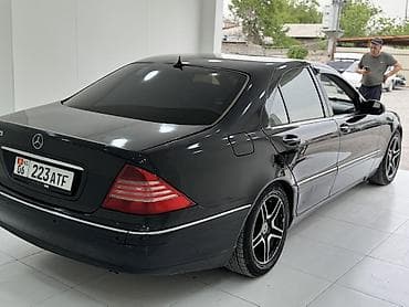 Транспорт: Mercedes-Benz S-Class: 2004 г., 3.5 л, Автомат, Бензин, Седан — 3