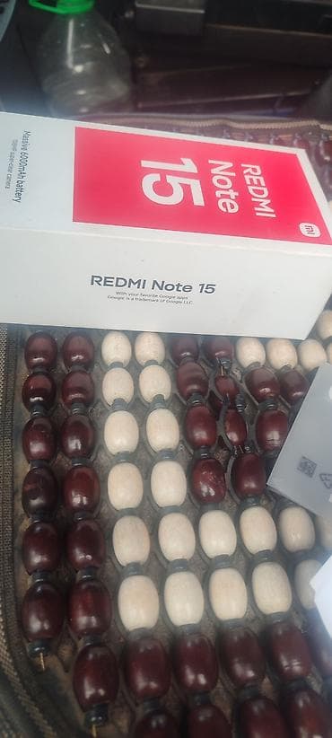 Техника и электроника: Redmi, Redmi Note 15, Новый, 256 ГБ, цвет - Черный, 2 SIM — 2