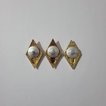 коллекция: 1) Нагрудный академический значок (ромб) выпускника медицинского вуза — 2