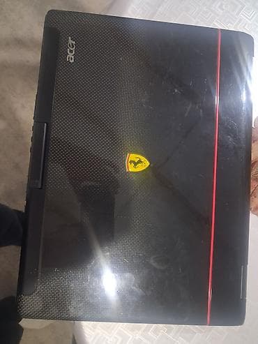 tecno megabook: Нерабочий Ноутбук Acer (серия Ferrari оформление) - Корпус черного — 1