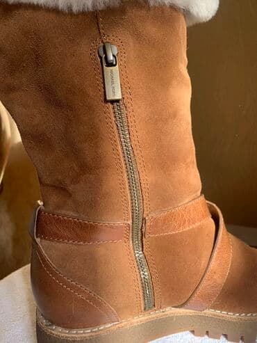 сапоги из натурального меха и кожи: Сапоги, 38, Michael Kors, Новый, Платная доставка — 5