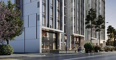 Квартиры: 1 комната, 42 м², Элитка, 13 этаж, Готовая ПСО (под самоотделку) — 6