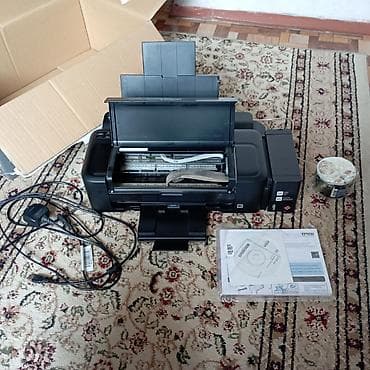 Принтеры: Epson L110 — струйный фотопринтер с оригинальной системой непрерывной — 1