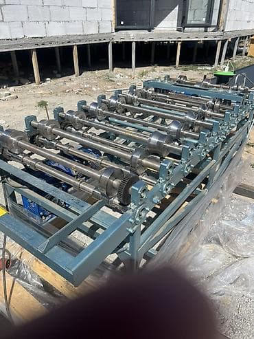 электропривод: Прокатный стан для изготовления фальцевой кровли (стоячий фальц) — 1