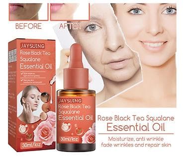 ❄️ США Антивозростная сыворотка эфирное масло сквалана с розовым