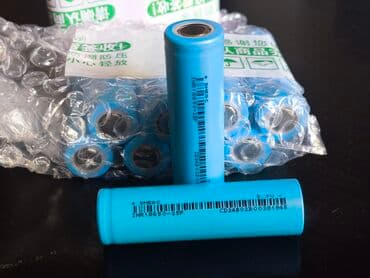 акумулятор токмок: Аккумуляторы 18650: жёлтые: 3500 мАч, 3c (высокоёмкие). цена 220 сом — 2