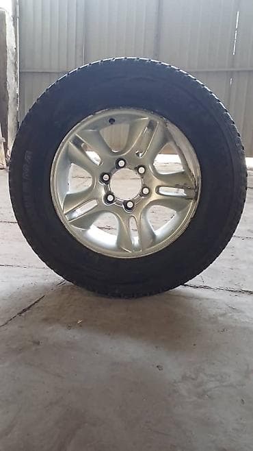 Колеса в сборе 265 / 70 / R 17, Всесезонная, Б/у, 1 шт, Внедорожные (АТ/МТ), Литые, отверстий - 6