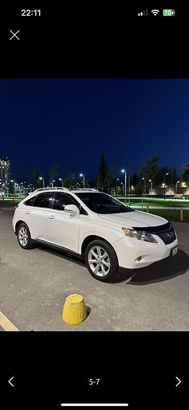Lexus RX: 2010 г., 3.5 л, Автомат, Бензин, Кроссовер lalafo.kg да Lexus RX: 2010 г., 3.5 л, Автомат, Бензин, Кроссовер