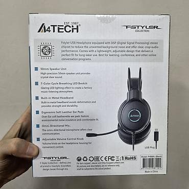 logitech superlight: A4Tech Fstyler FH300U, наушники с микрофоном USB, отличный звук и — 2