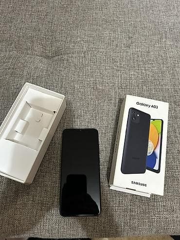 Samsung Galaxy A03, цвет - Черный, 2 SIM