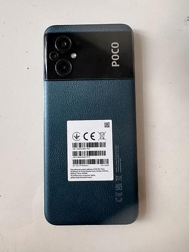 galaxy note 3: Poco M5, Б/у, 128 ГБ, цвет - Зеленый, 2 SIM — 1