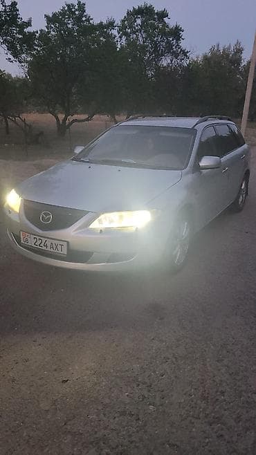 форестер sf: Mazda 6: 2003 г., 2.2 л, Автомат, Газ, Универсал — 8