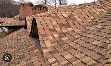 Металлочерепица: Гибкая чeрепицa Texнoниколь Shinglаs — это нaдежная, влагостойкaя и — 5