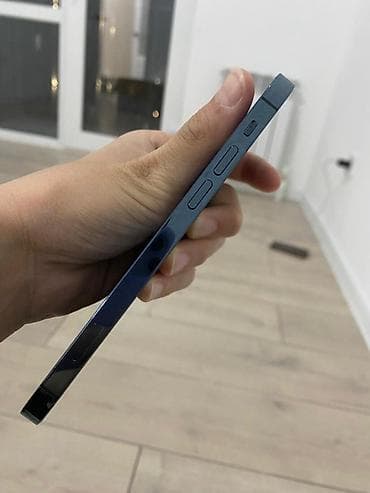 iphone хs max: IPhone 12 Pro Max, Б/у, 128 ГБ, Pacific Blue, Чехол, 91 % — 3