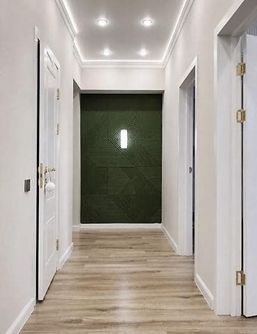 Недвижимость: 2 комнаты, 76 м², Асанбай мкр Элитка, 13 этаж, Дизайнерский ремонт — 7