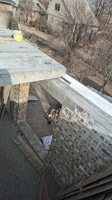 Пустотные плиты перекрытия: Размер: 1 x 1.5 x 220, Установка — 2