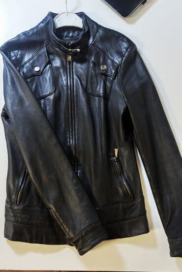 Продаю натуральную кожаную куртку в отличном состоянии после at lalafo.kg Продаю натуральную кожаную куртку в отличном состоянии после
