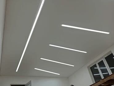 трековые светильник: Натяжной потолок Глянцевое, Матовое, 3D потолки Бесплатный замер, Гарантия, Монтаж — 13