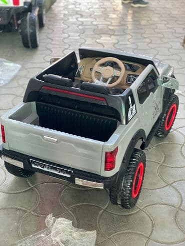 большая машина на пульте управления для детей: Детский электрокар, Новый — 2