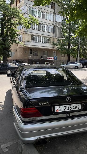 s 600: Mercedes-Benz S-Class: 1997 г., 5 л, Автомат, Бензин, Седан — 7
