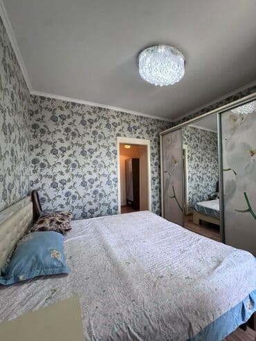 сдаётся квартиру бишкек: 3 комнаты, 62 м², 105 серия, 5 этаж, Косметический ремонт — 3