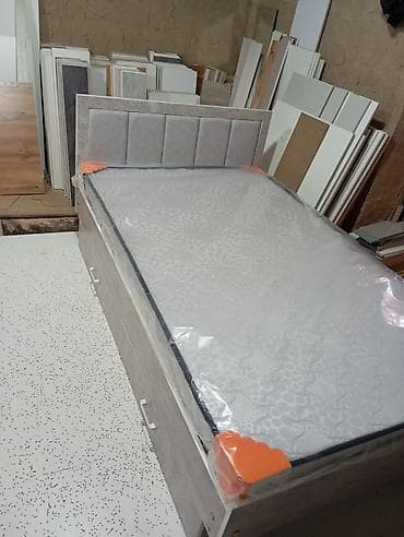 ручки карандаши: Односпальная кровать, Новый, С матрасом, длина - 200 см — 2