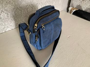 сумка ручной работы из натуральной кожи: Барсетка отличного качества ручной работы мастера! Кожа чистая цвет — 2