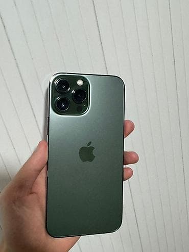 apple watch цена бишкек: IPhone 13 Pro Max, Колдонулган, 256 ГБ, Alpine Green, 78 % — 1