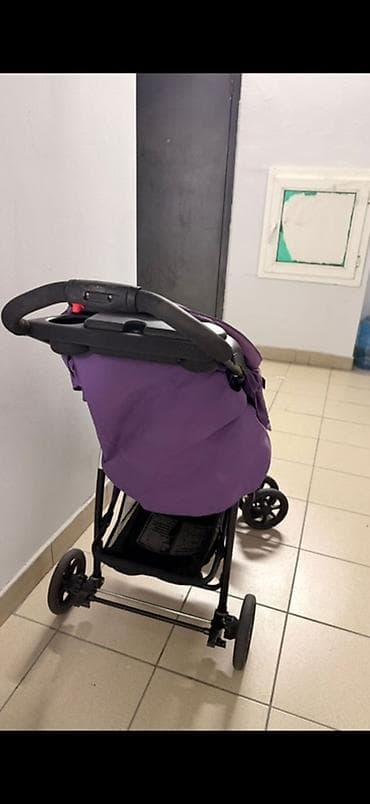 прогулочные коляски лето: Прогулочная коляска Graco, фиолетовая - Тип: прогулочная, складная — 3