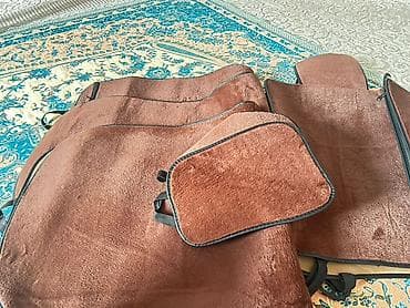 Сулуулук жана ден соолук: Жолго арналган сумка, Материалы: Жасалма булгаары, Унисекс — 2