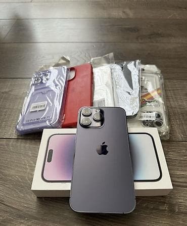 iphone 14 pro max купить: IPhone 14 Pro Max, Deep Purple, Коробка — 4