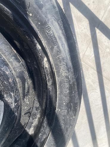 докатки: Колеса в сборе 130 / 80 / R 16, Всесезонная, Б/у, Запаска, Легковые, Железные, отверстий - 5 — 2