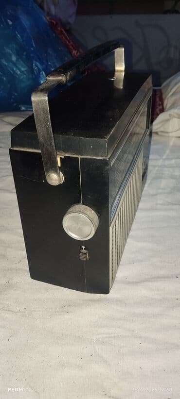 касетный плеер: Мрия радиоприемник проигрыватель пластинок 2 в одном СССР редкий — 4