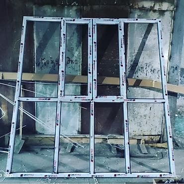 перегородки стекло: Готовое пластиковое окно, Тип окна: Панорамные, Без установки, Без рассрочки — 1