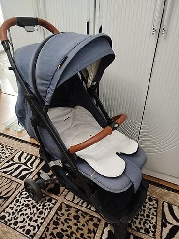 Коляска, цвет - Голубой