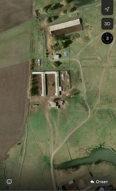 аламидин рынок: Кошара, 100 соток, Действующий, Без оборудования, Электричество, Канализация, Без коммуникаций — 2