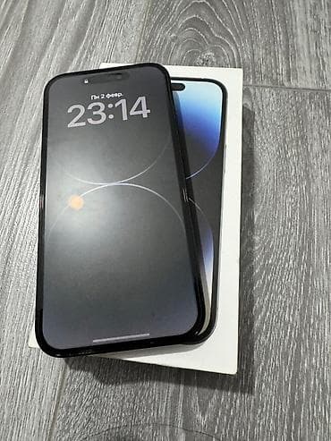 redmi 7a: IPhone 14 Pro, Б/у, 256 ГБ, Черный, Коробка, 83 % — 3