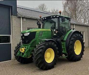 John Deere 6190R — мощности 220 лошадей универсальный трактор для
