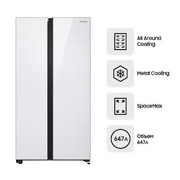 холодильник samsung rl: Холодильник Samsung, Новый, Side-By-Side (двухдверный) — 1