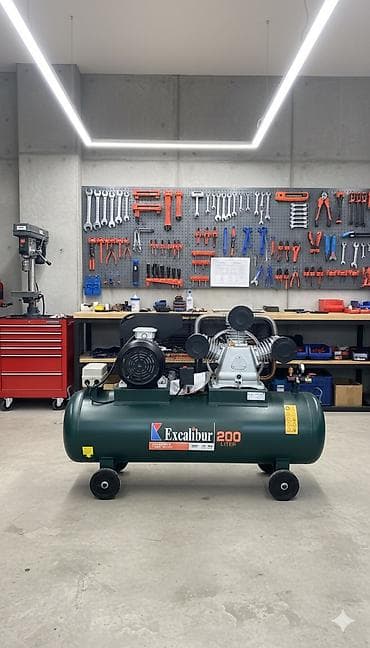 Типография үчүн жабдуулар: Компрессор Электр, Поршень, Жаңы — 3