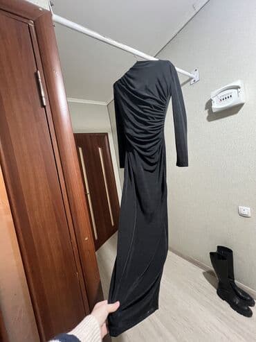 прокат национальных костюмов для детей: Вечернее платье, Классическое, Длинная модель, С рукавами, M — 1