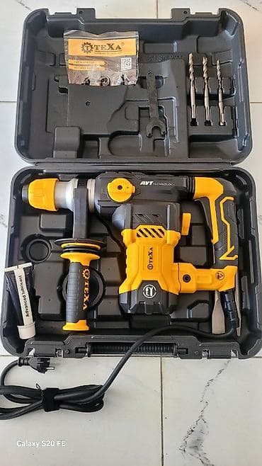 Перфоратор TeXa T-23204 (230V~50Hz) Мощный сетевой перфоратор для lalafo.kg да Перфоратор TeXa T-23204 (230V~50Hz) Мощный сетевой перфоратор для